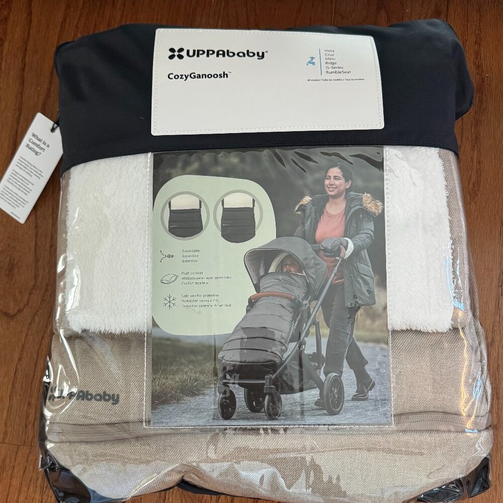 UPPAbaby CozyGanoosh Footmuf in Declan Oat Melange - Brand New Never Used